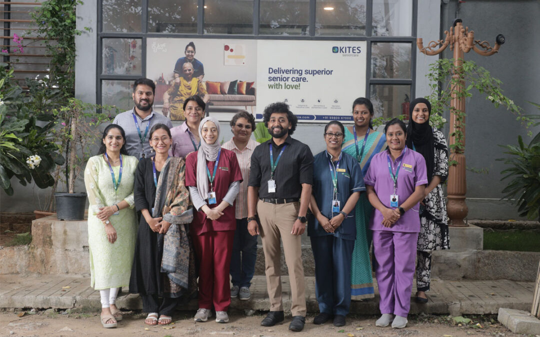 Senior receiving compassionate palliative home care in Chennai with medical support at home