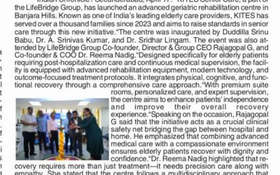 Advanced Geriatric Rehabilitation Center in Hyderabad