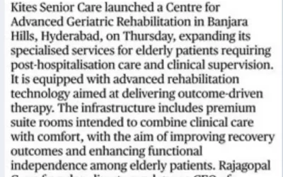 Advanced Geriatric Rehab Centre Launched