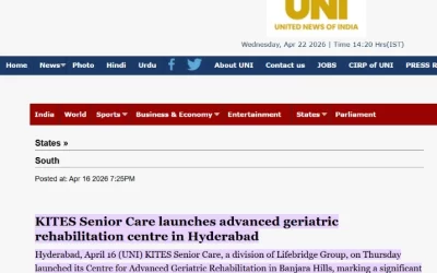 KITES Senior Care launches advanced geriatric rehabilitation centre in Hyderabad | UNI
