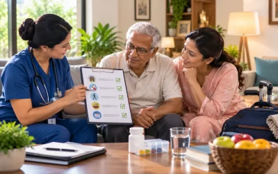 Scorecard for safe return home after a parent’s hospitalization