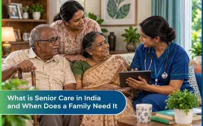 What is senior care in India and when does a family need it