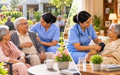 Geriatric care vs home nursing, what ageing parents need