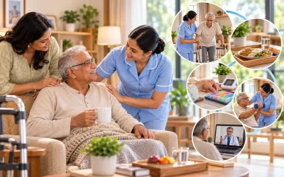 What out of hospital care for seniors includes after discharge