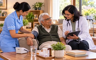 What medical supervision includes in senior home care