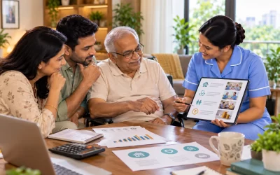 How much senior care costs in India, a family budgeting framework